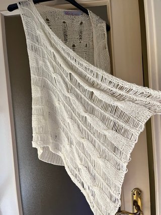Chaleco crochet bohemio hippie
