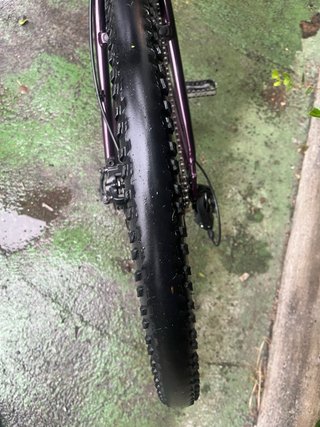 Bicicleta de Montaña Morada