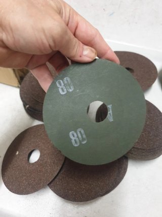 100 discos de lija 115mm