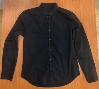 Camisa Adolfo Domínguez Negra Talla 4
