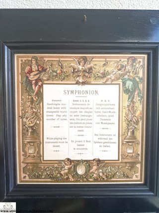 Symphonion antico XIX secolo