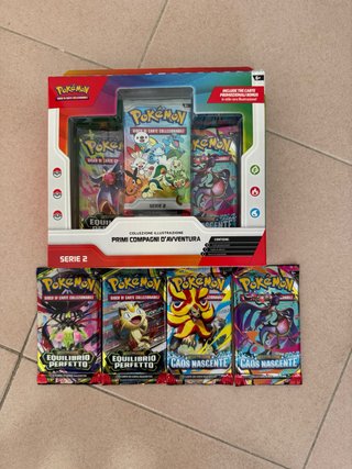 Pokemon Primi Compagni Avventura Serie 2 sealed