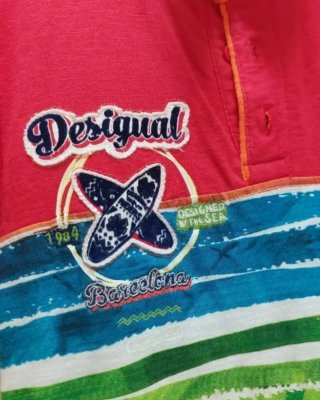 Polo Desigual Surfers Niño