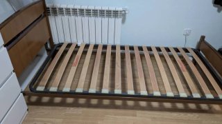Cama individual 90x190cm con sommier