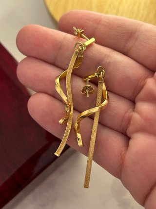 Pendientes oro