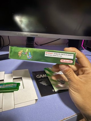 Pokémon Esmeralda Edición Juego Game Boy Advance