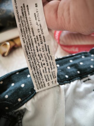 Pantalones Stradivarius lunares talla 38