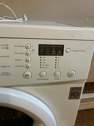Lavadora LG Inverter Direct Drive 7 kg