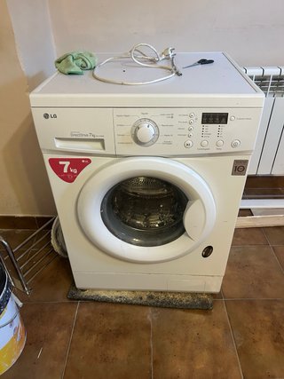 Lavadora LG Inverter Direct Drive 7 kg
