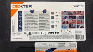 Mini herramienta eléctrica Dexter 150W