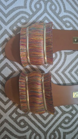 Sandalias Zara Multicolor Talla 38