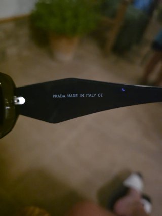 Gafas de sol Prada Negra y azul nuevas