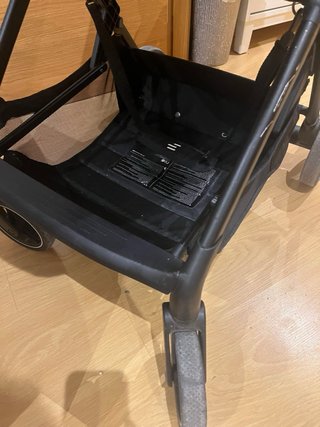 Silla de paseo reversible negra
