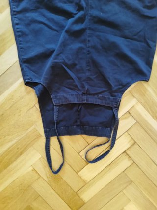 Peto vaquero azul