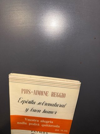 Libro Espíritu sobrenatural y buen humor