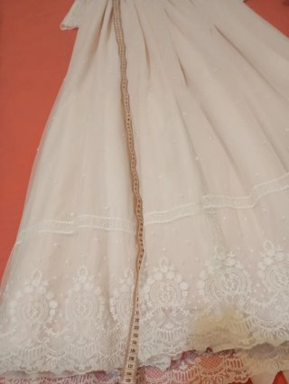 Vestido de Comunión Rosa y Blanco