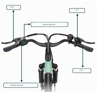 Bicicleta Eléctrica HillMiles MileCit Adulto