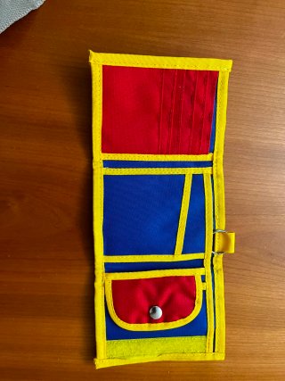 Portafoglio Yu-Gi-Oh! Rosso e Giallo