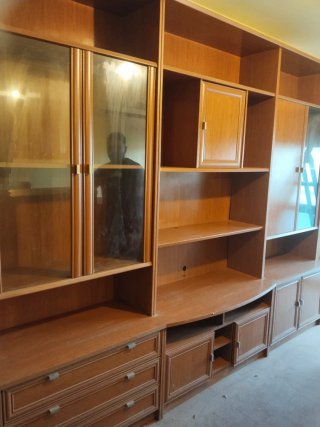 Mueble de salón de madera