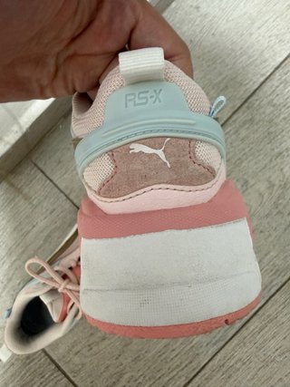 Zapatillas Puma Beige y Rosa