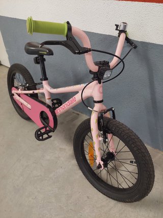 Bicicleta Infantil Cannondale Trail 16 Rosa