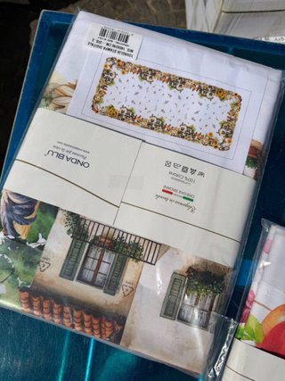 B/ Tovaglia / X4                     12€ / X6