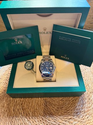 Rolex Datejust 41mm Azul vivo