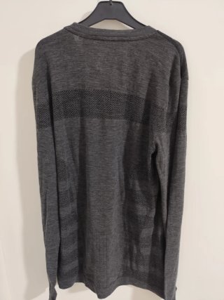 Camiseta running Adidas gris Talla M