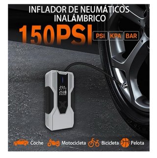 AWESAFE Inflador Neumáticos 150PSI + Arrancador