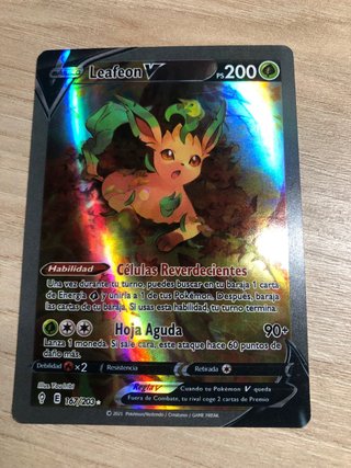 Carta Pokémon Leafeon V 167/203