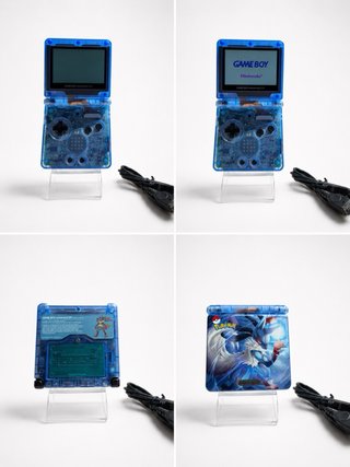 Game Boy Advance SP IPSV5 edición lucario