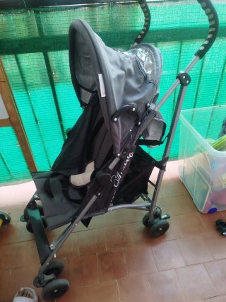 Silla de paseo gris