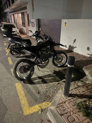 Plásticos Sherco SM 50 menos guardabarros