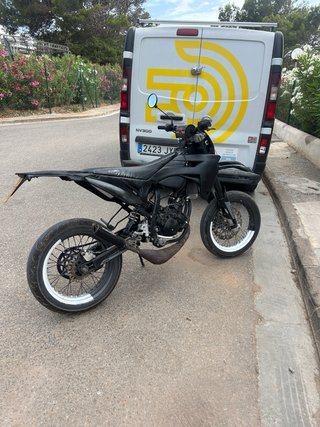 Plásticos Sherco SM 50 menos guardabarros