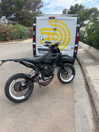 Plásticos Sherco SM 50 menos guardabarros