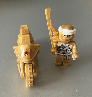 Minifigure Ninjago Cole moto DX (comp. LEGO)