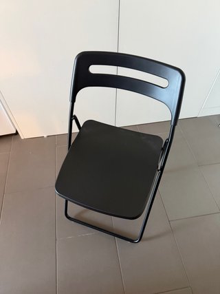 Silla Plegable Negra