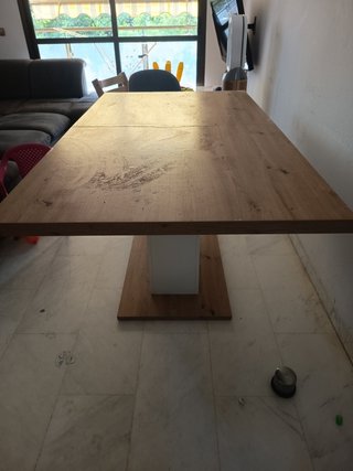 Mesa Comedor Extensible Madera