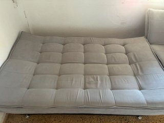 Sofás Cama Gris Tela