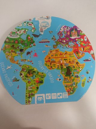 Puzzle Mapa Mundo 250 Piezas