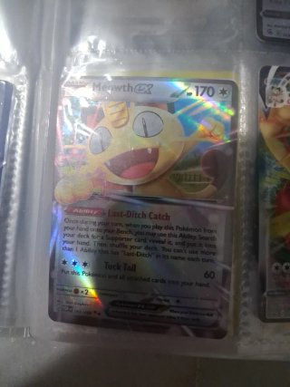 Carta Pokémon Meowth EX 170 HP