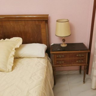 Habitación Clásica Madera y Mármol
