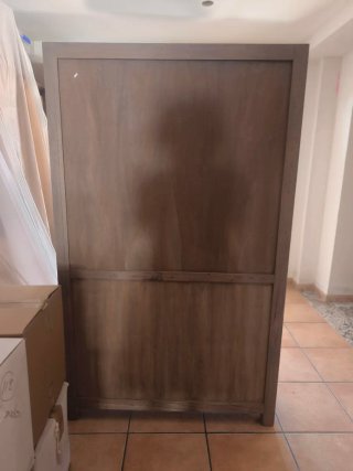 Vitrina Banak Madera y Cristal