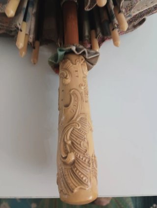 Sombrilla vintage floral