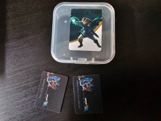 Mini amiibo cards x3 TOTK (The Legend of Zelda)