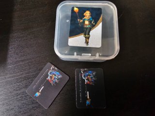 Mini amiibo cards x3 TOTK (The Legend of Zelda)