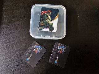 Mini amiibo cards x3 TOTK (The Legend of Zelda)