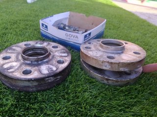 Separadores 5 tornillos Seat/VW