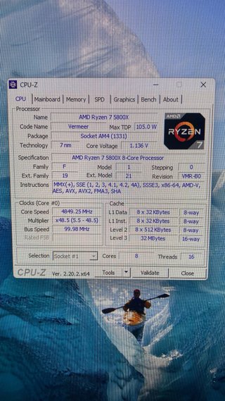 PC Gamer Ryzen 7 5800X + RTX 3080 36GB