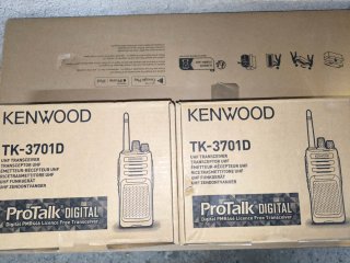 2 Walkies Kenwood TK-3701D ProTalk Digital